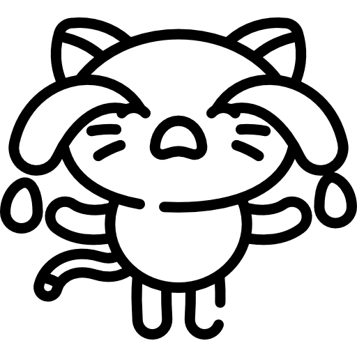 Kitty cat avatar animals icon Kitty cat avatar animals icon