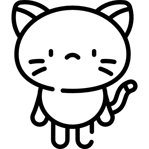 Kitty kitty avatar animals icon Kitty kitty avatar animals icon