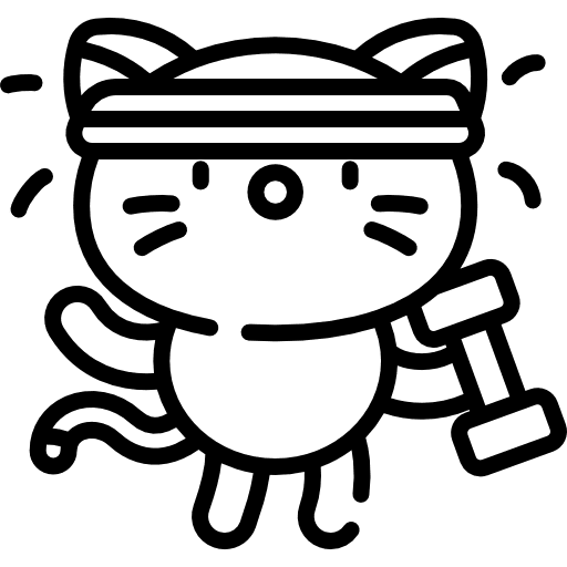 Kitty kitty pet breed icon Kitty kitty pet breed icon