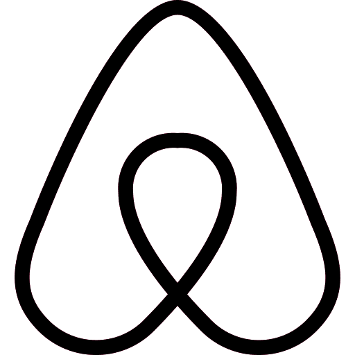 Airbnb brand logo social network icon