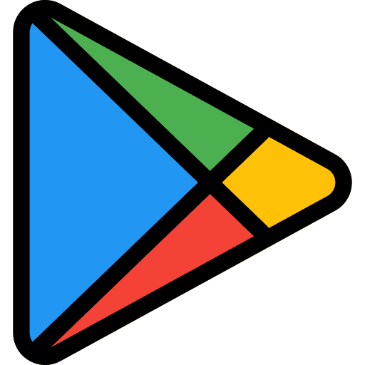Google play shapes and symbols google play logotype icon