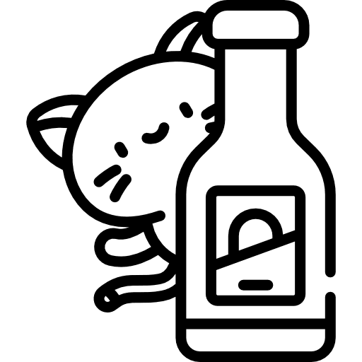 Kitty domestic pet feline icon Kitty domestic pet feline icon