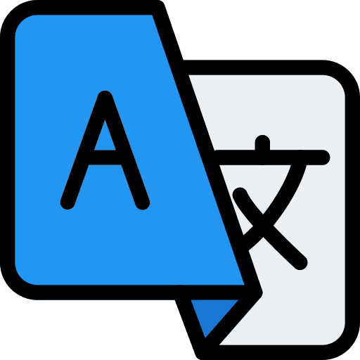 Translate shapes and symbols brands and logotypes logo icon