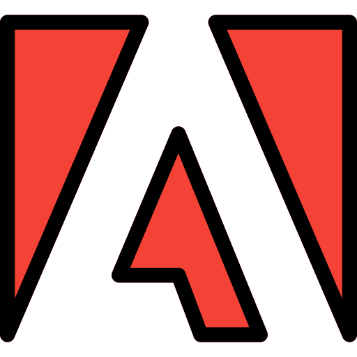 Adobe graphic design brands and logotypes company icon