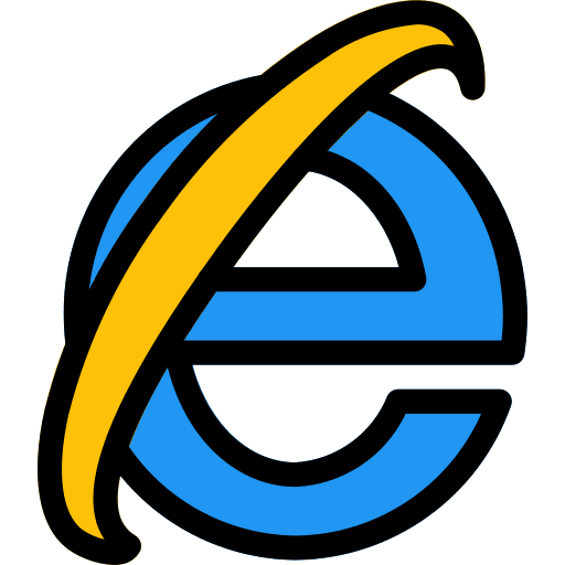 Internet explorer logotype logos brands and logotypes icon