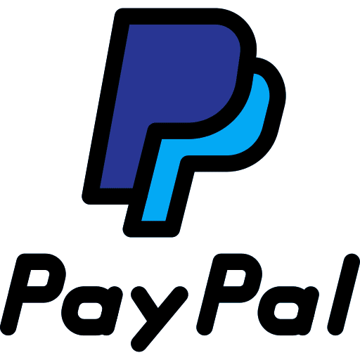 Paypal logo social network shapes and symbols icon