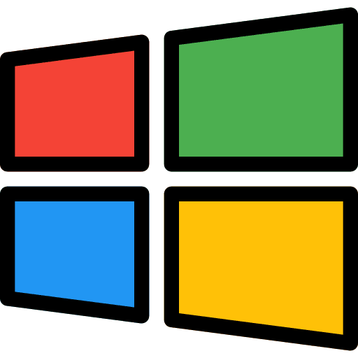 Windows brands and logotypes logos shapes and symbols icon