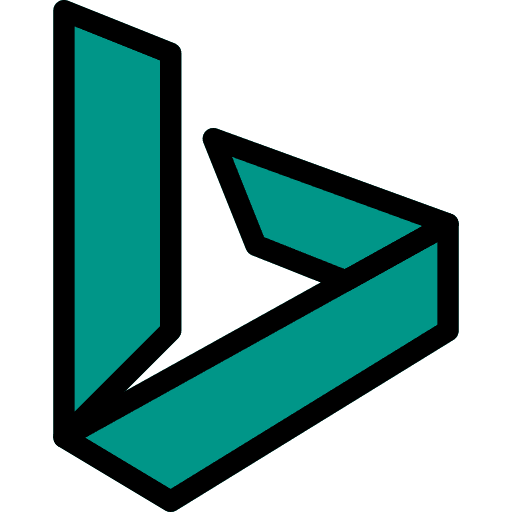 Bing social media bing brand icon