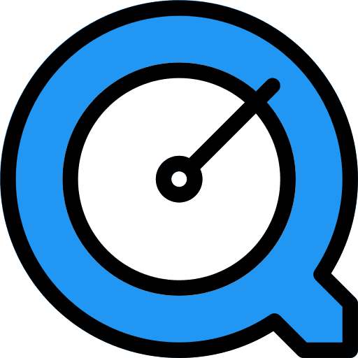 Quicktime shapes and symbols logo software icon