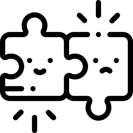 Puzzle puzzle gaming puzzle pieces icon