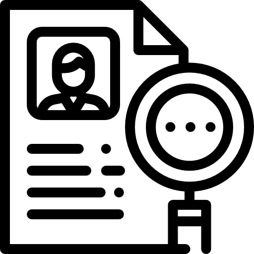 Resume resume application personal profile icon Resume resume application personal profile icon