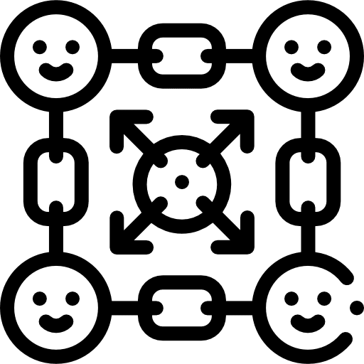 Network group collaboration networking icon Network group collaboration networking icon