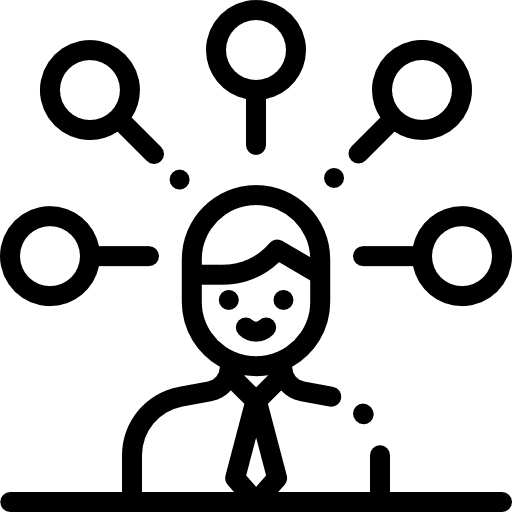 Businessman user occupation job icon Businessman user occupation job icon