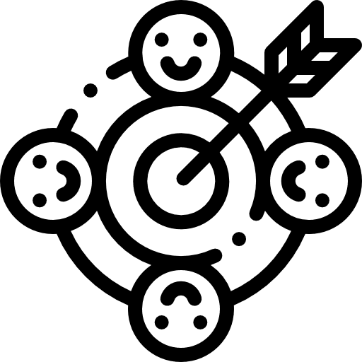 Target optimistic emotion miscellaneous icon Target optimistic emotion miscellaneous icon