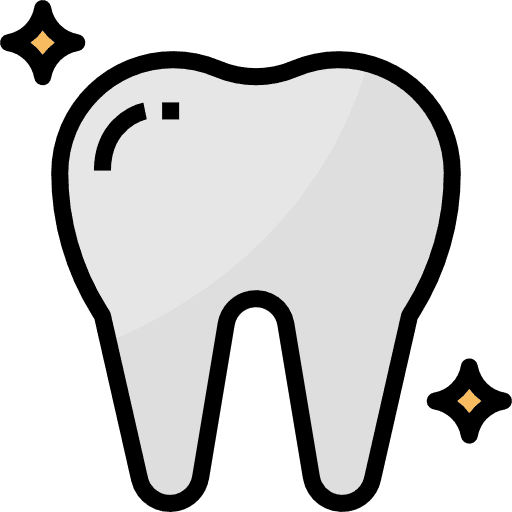 Tooth white teeth healthcare and medical medical icon