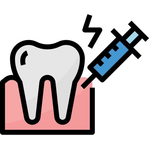 Anesthesia healthcare and medical molar dentist icon Anesthesia healthcare and medical molar dentist icon