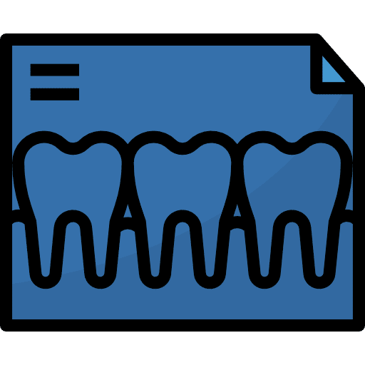 X ray tooth caries teeth icon X ray tooth caries teeth icon