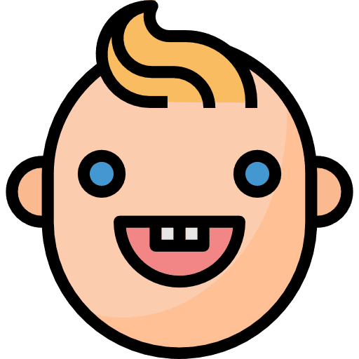 Baby dentist healthcare and medical baby icon Baby dentist healthcare and medical baby icon