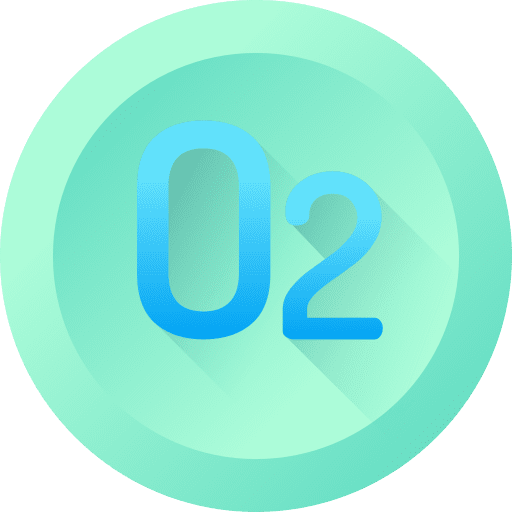 O2 o2 structure ecology and environment icon
