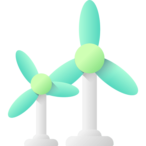 Wind power wind vane cultures power source icon