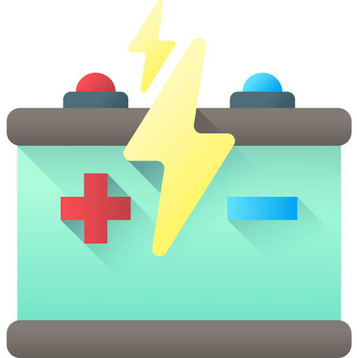 Accumulator power accumulator energy icon