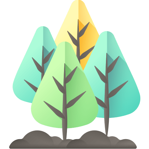 Trees trees orchard nature icon