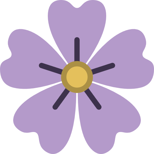 Acanthaceae floral acanthaceae farming and gardening icon