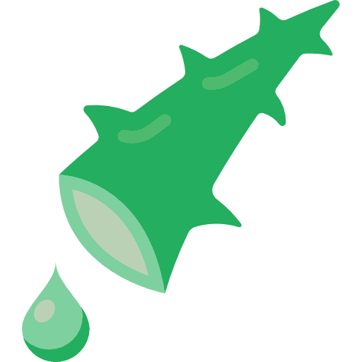Aloe medical healthcare and medical juice icon