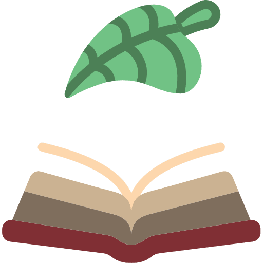 Book leaf book learning icon