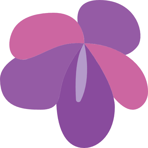 Mallow farming and gardening blossom botanical icon