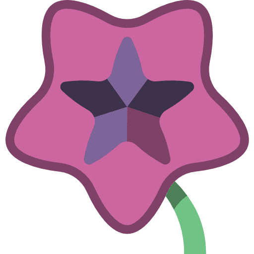 Dogbane botanical blossom petals icon