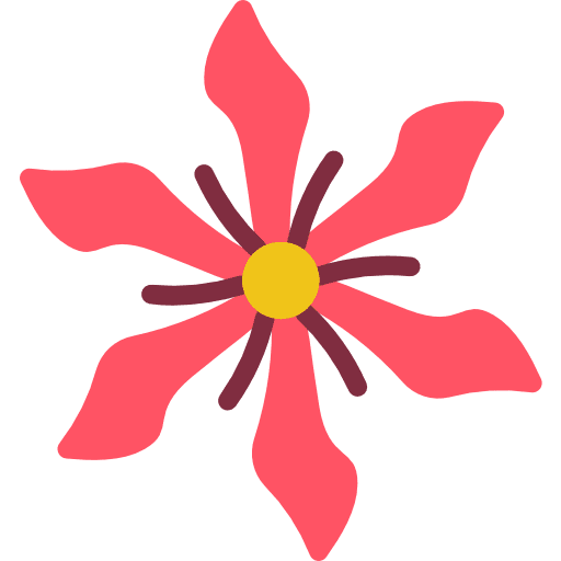 Madder madder botanical floral icon