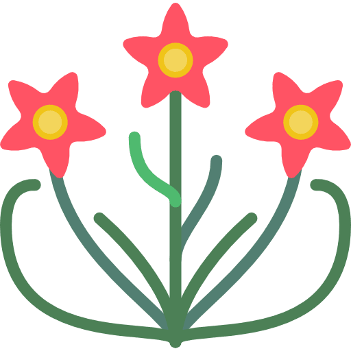 Madder madder floral botanical icon