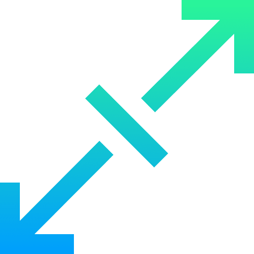 Resize resizing enlargement ui icon