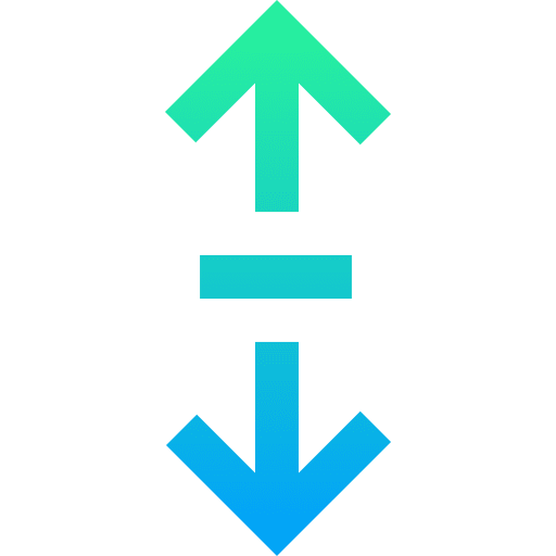 Resize resizing resize option vertical icon