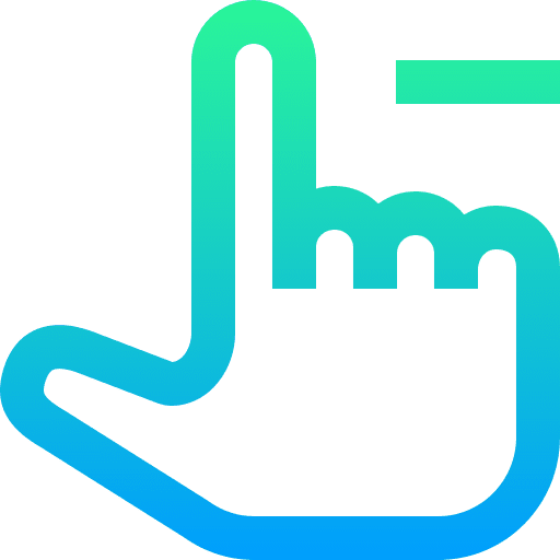 Delete remove minus hands and gestures icon