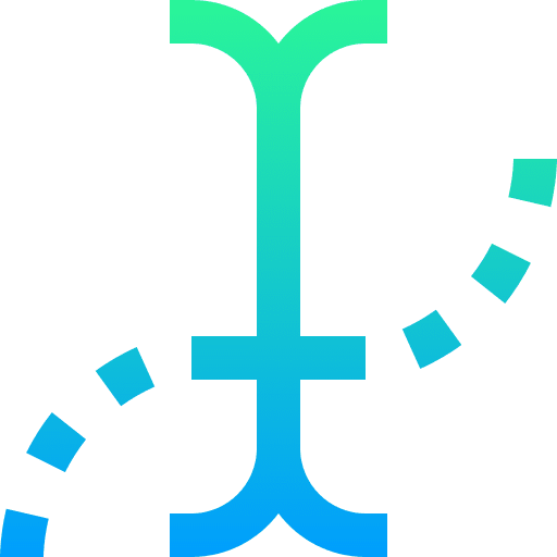 Text write path selection icon