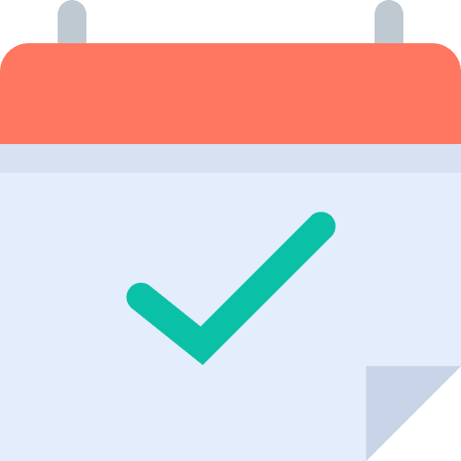 Calendar agenda calendar ui icon