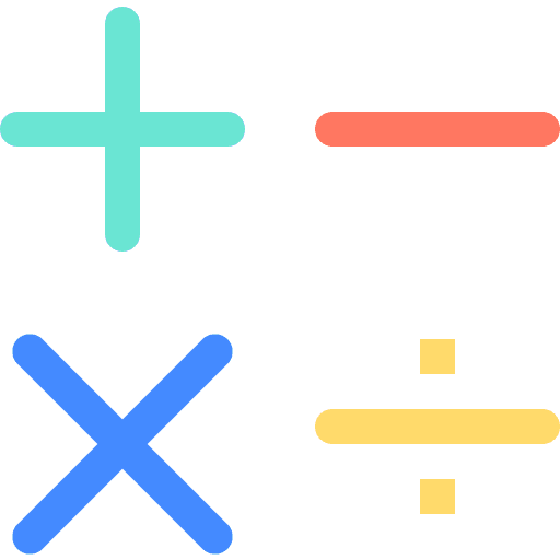 Calculator education calculator minus icon