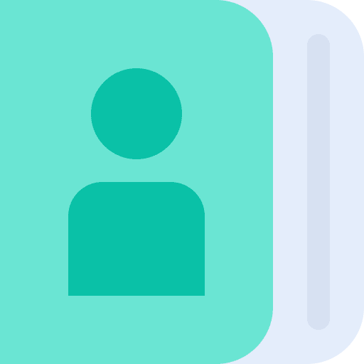 Contact interface contact contacts icon