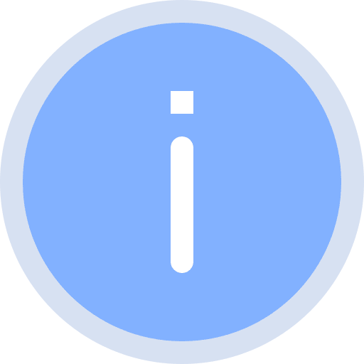 Info signs info about icon