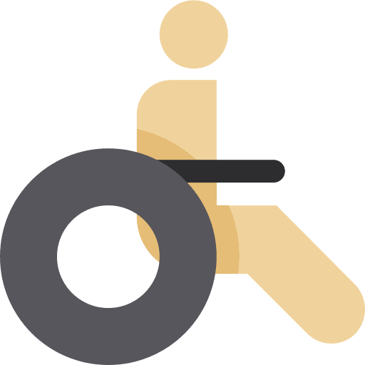 Accesibility sign accesibility signal icon