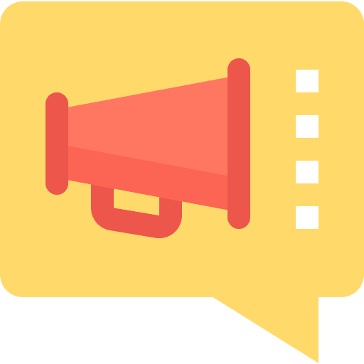 Announce communications tools and utensils announce icon