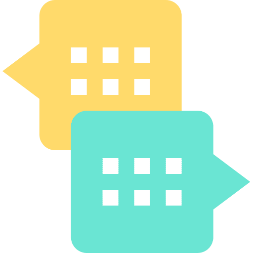 Chat interface ui talk icon