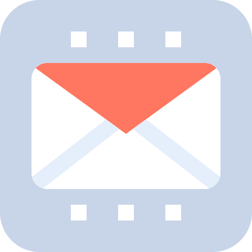 Envelope square button closed icon