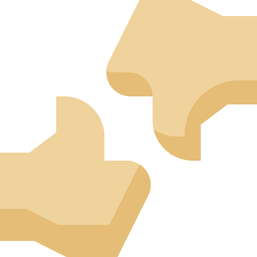 Like thumb up ui hands and gestures icon