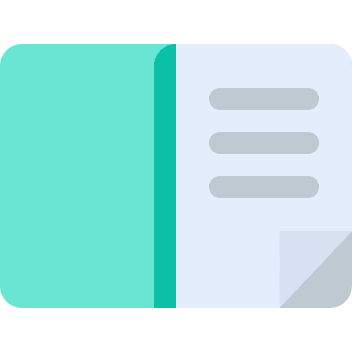 Book book reading education icon