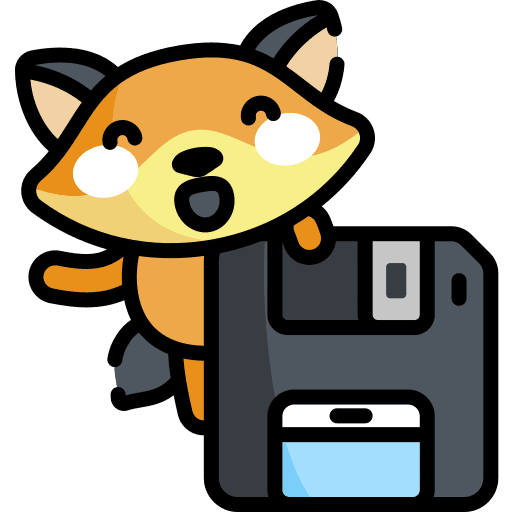 Save fox design tools graphic tools icon Save fox design tools graphic tools icon