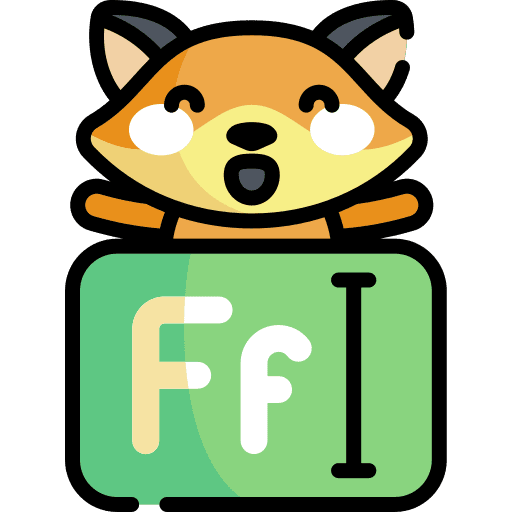 Typography fox graphic tools typography icon Typography fox graphic tools typography icon