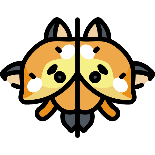 Mirror fox design tools graphic designer icon Mirror fox design tools graphic designer icon